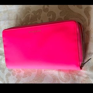 Balenciaga PInk Essential Zip Around Wallet